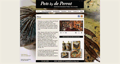 Desktop Screenshot of potsbydeperrot.com